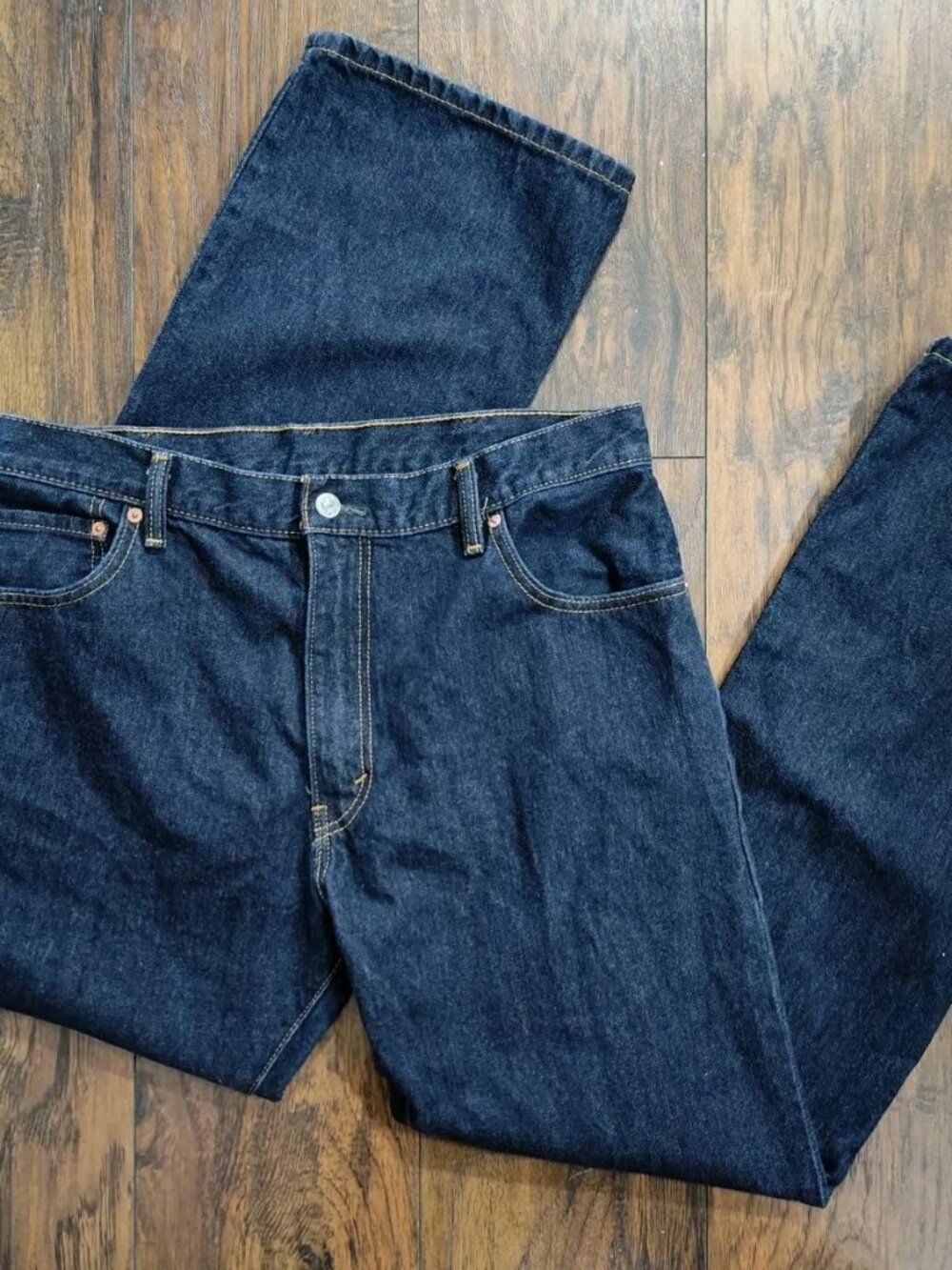 Levi's 517 Men's Blue Bootcut Jeans W36 L32 Cotton Denim